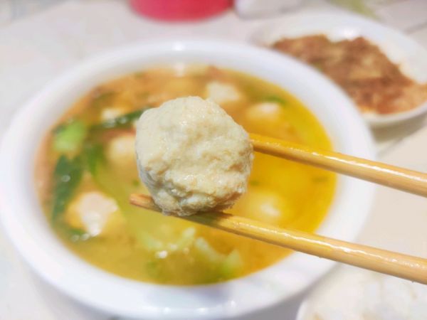 老少皆宜团团圆圆肉丸汤