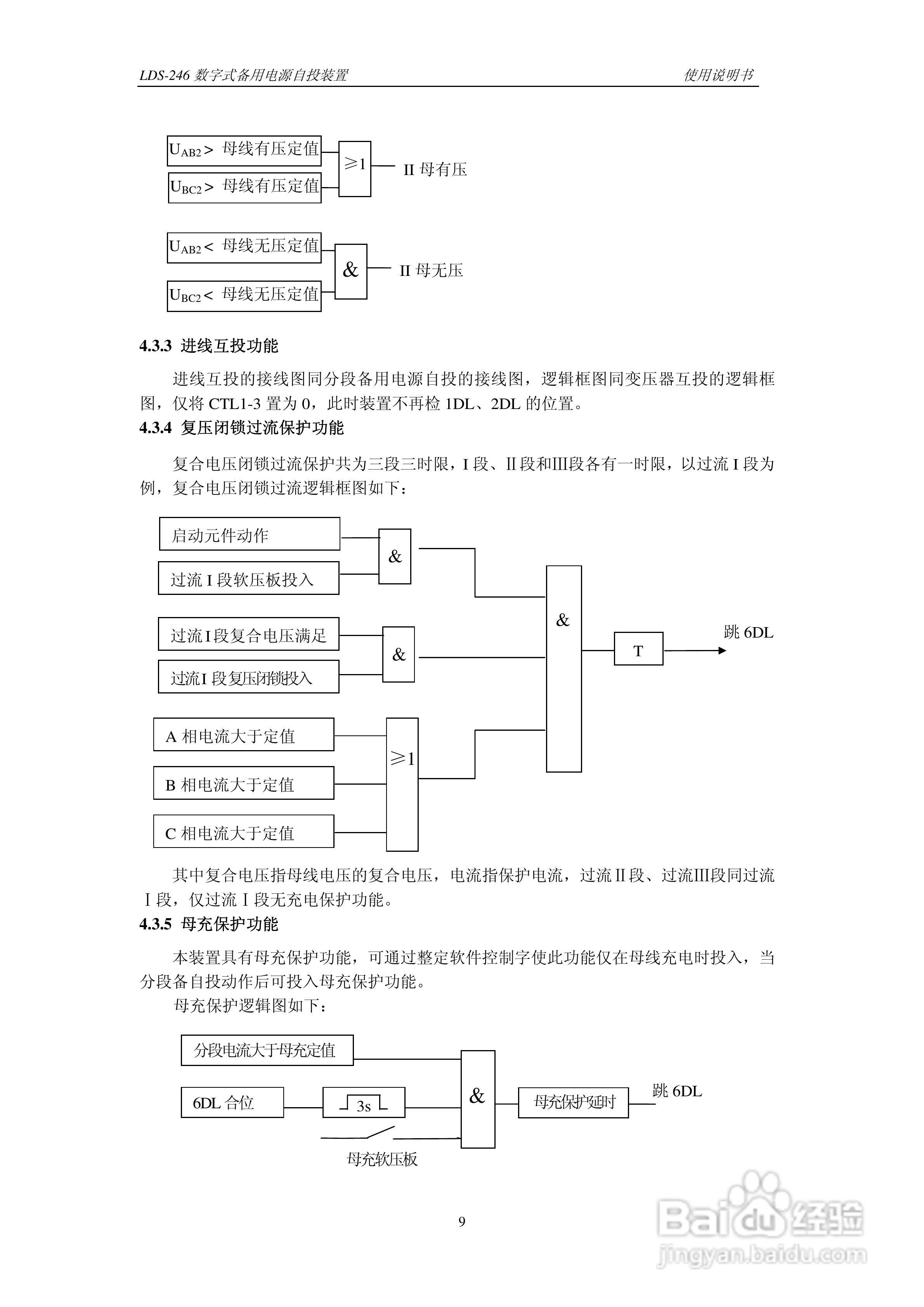 LDS-246 数字式备用电源自投装置说明书:[2]
