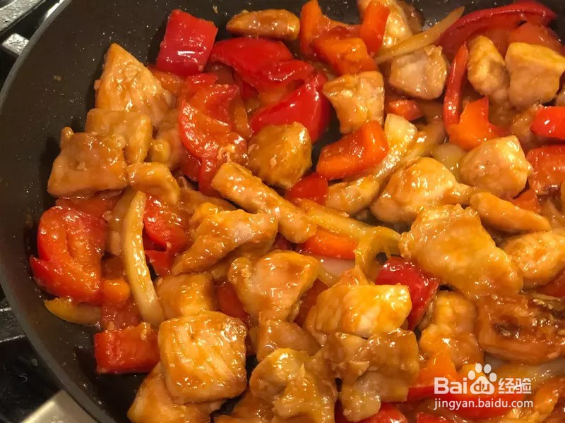 怎样做出家常菜系列之甜椒糖醋猪肉