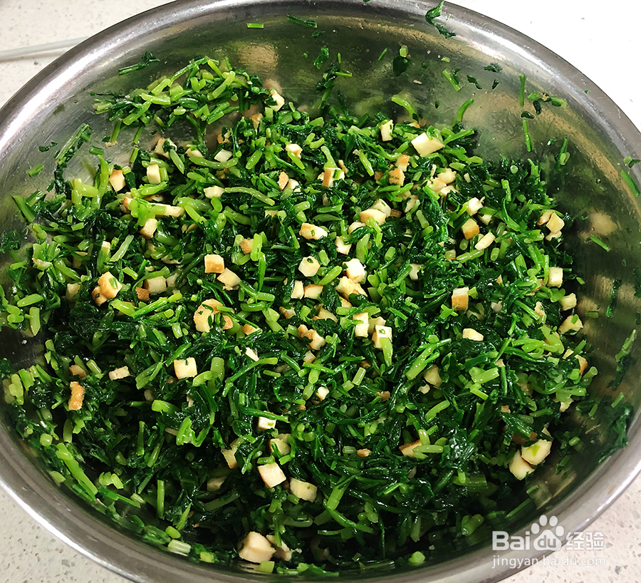 香味浓郁的香干马兰头