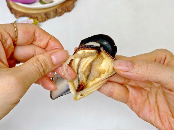 奶油青口贝意面