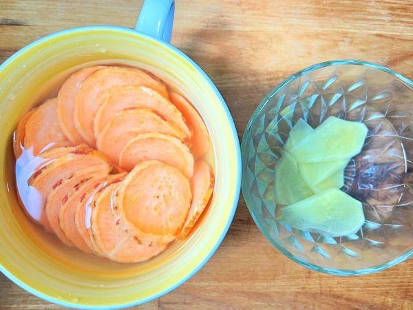 冬季养生祛寒红薯姜汤