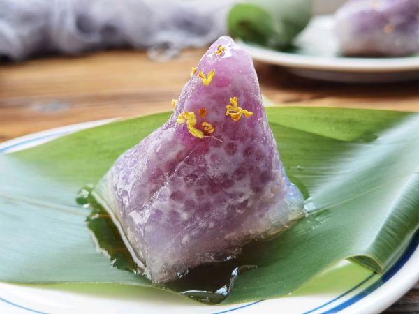 紫色浪漫星空水晶粽丨梦幻唯美