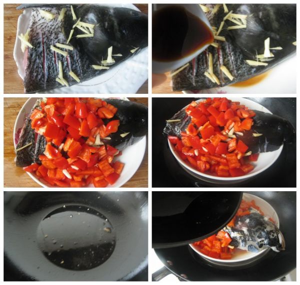 自制剁椒蒸鱼头