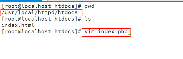 Linux下配置Apache的httpd.conf文件测试php
