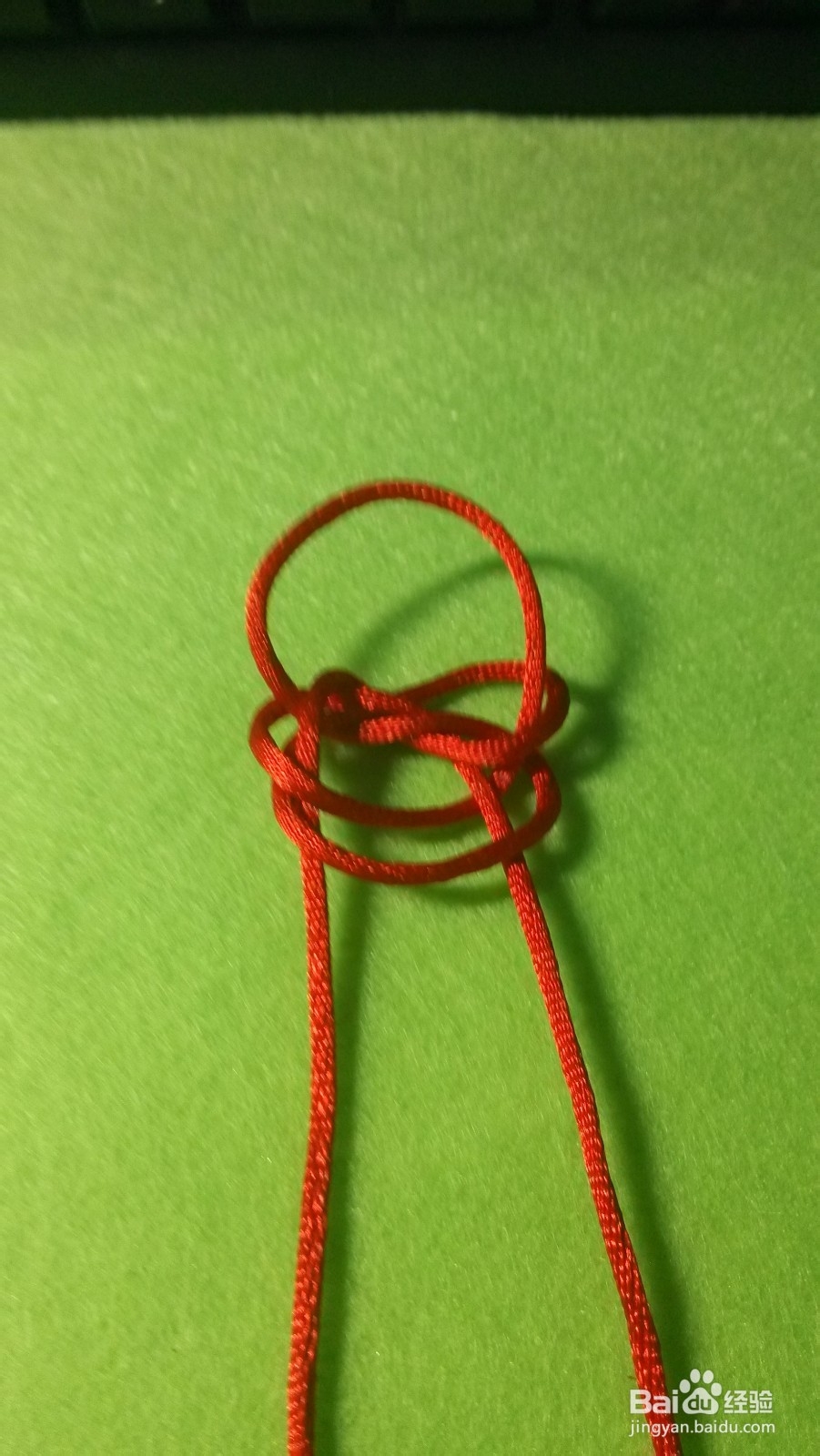 如何纺织钮扣结及双线钮扣结