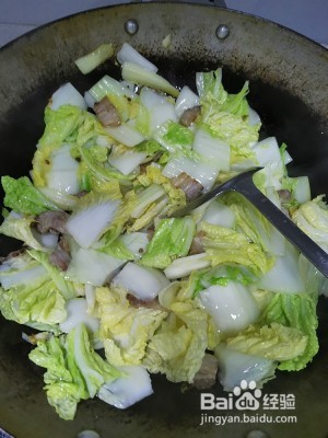 食补佳品冻豆腐白菜炖粉条