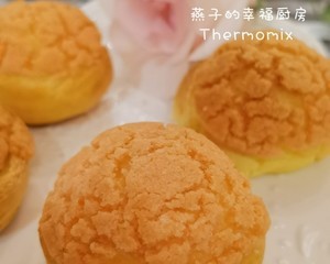 酥皮泡芙的做法