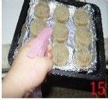 教师节送老师签名月饼——个性哈密瓜月饼