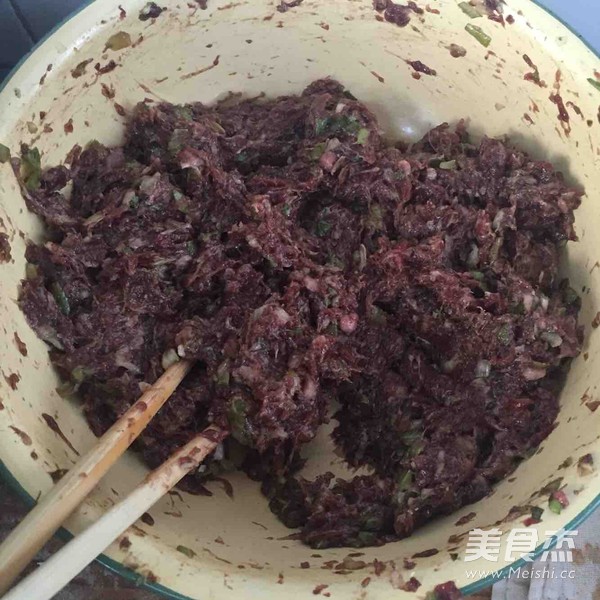 黑椒驴肉千层饼