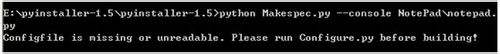 【Python】.py程序转换成.exe可执行程序