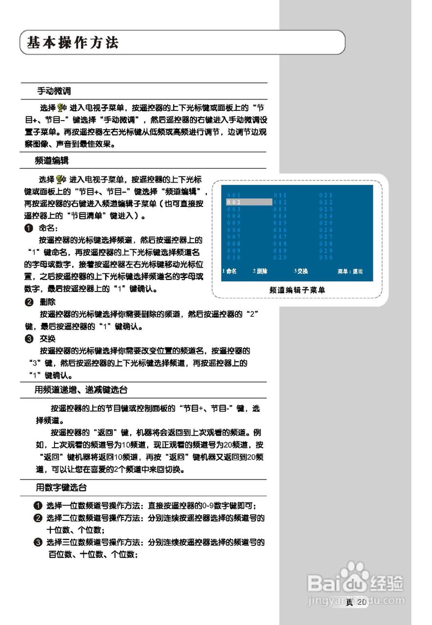 TCL王牌3711CDS彩电使用说明书:[3]