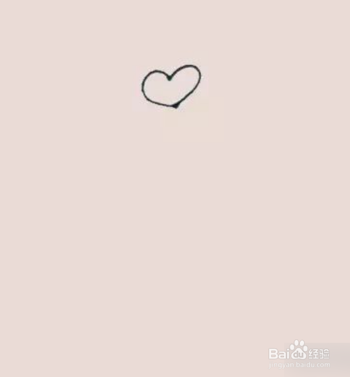 玫瑰花简笔画的画法