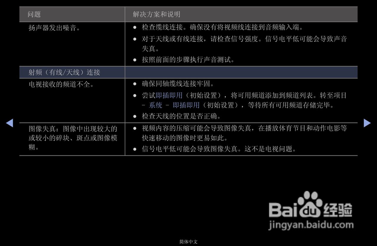 三星PS43D490A1液晶彩电使用说明书:[11]