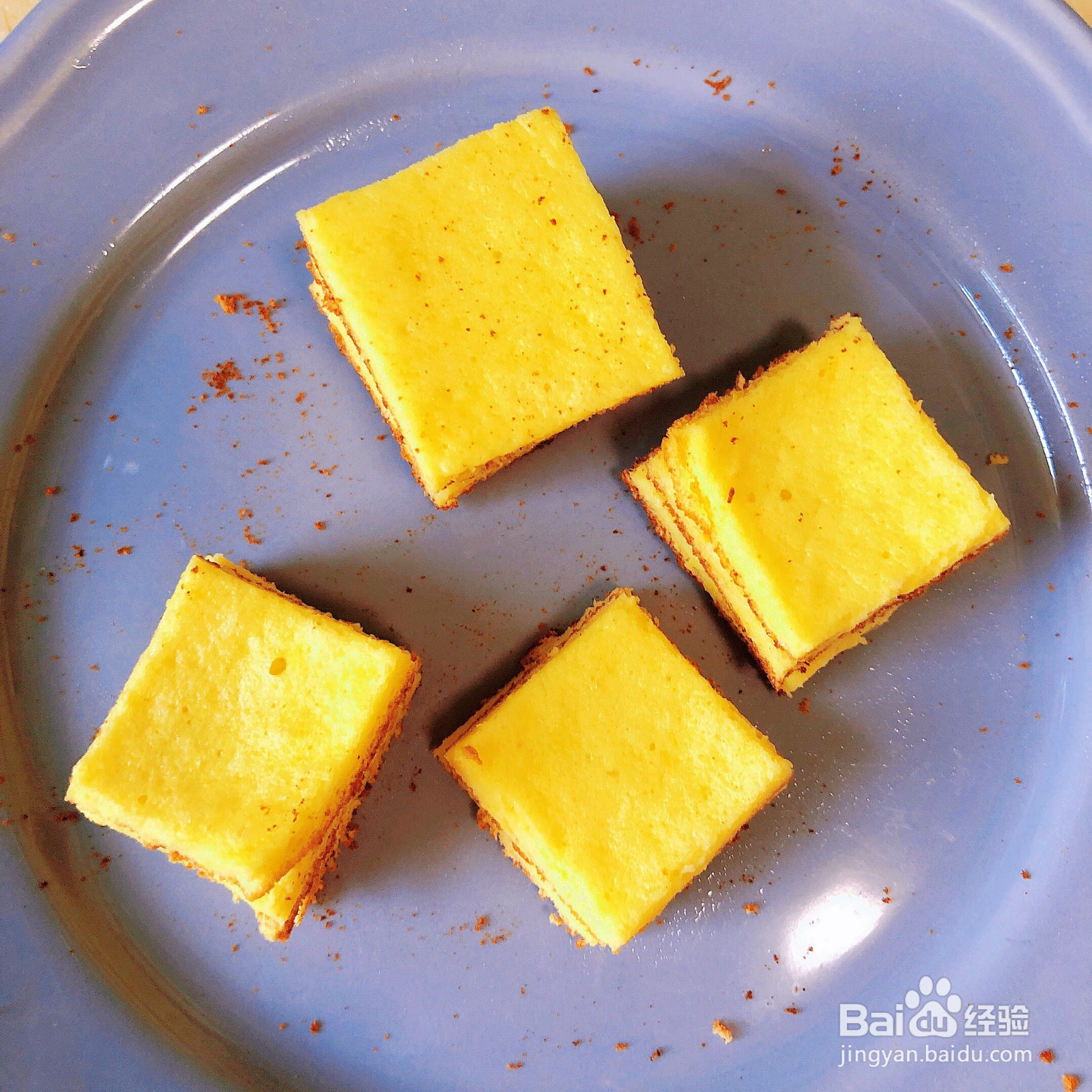 蓝莓果酱夹心蛋糕的做法