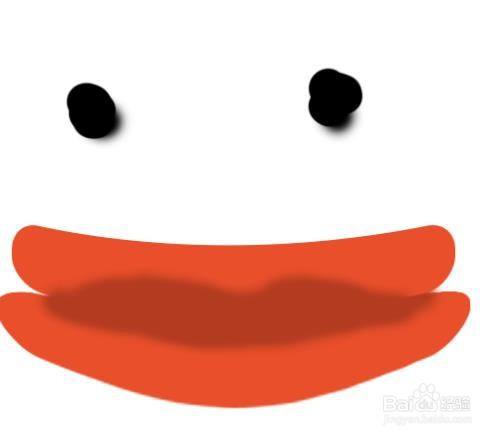 ps怎么画夸张的香肠嘴