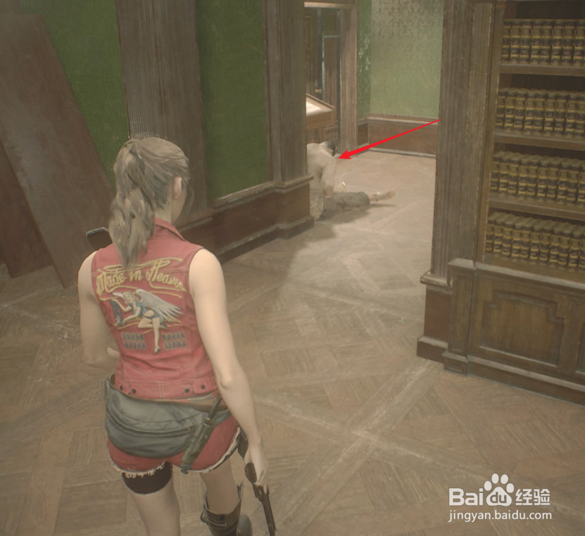 生化2重制版克莱尔里关攻略10:获得独角兽奖章