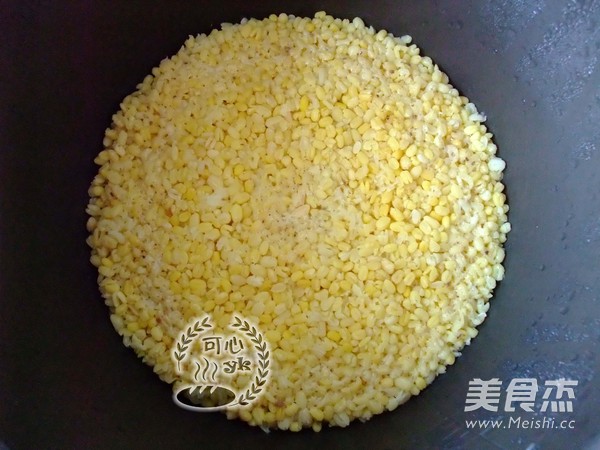 惊艳喜庆的红曲双色绿豆糕