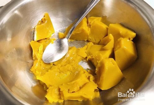 做饼之南瓜糯米芝士饼家常做法教程