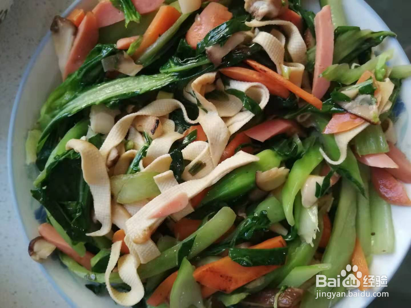 青菜炒千张怎么做好吃