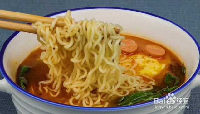 泡面的简单营养做法