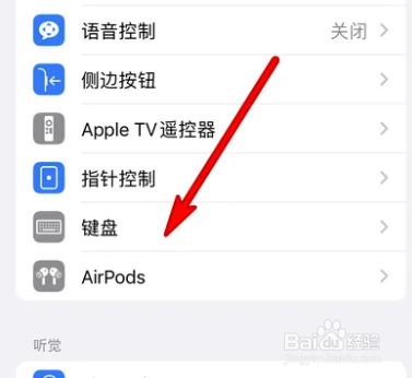 iphone键盘慢速键在哪设置