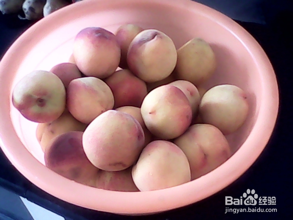 制作糖水桃罐头的方法