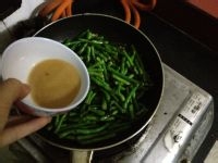 家常:紫苏炒豆角