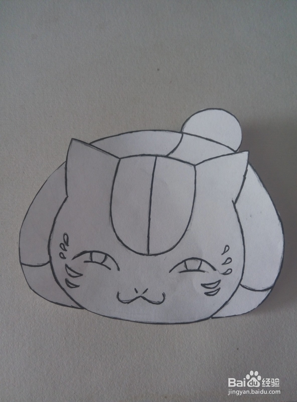 不织布夏目友人帐猫咪老师书签