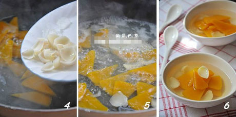 月子餐 南瓜百合甜汤