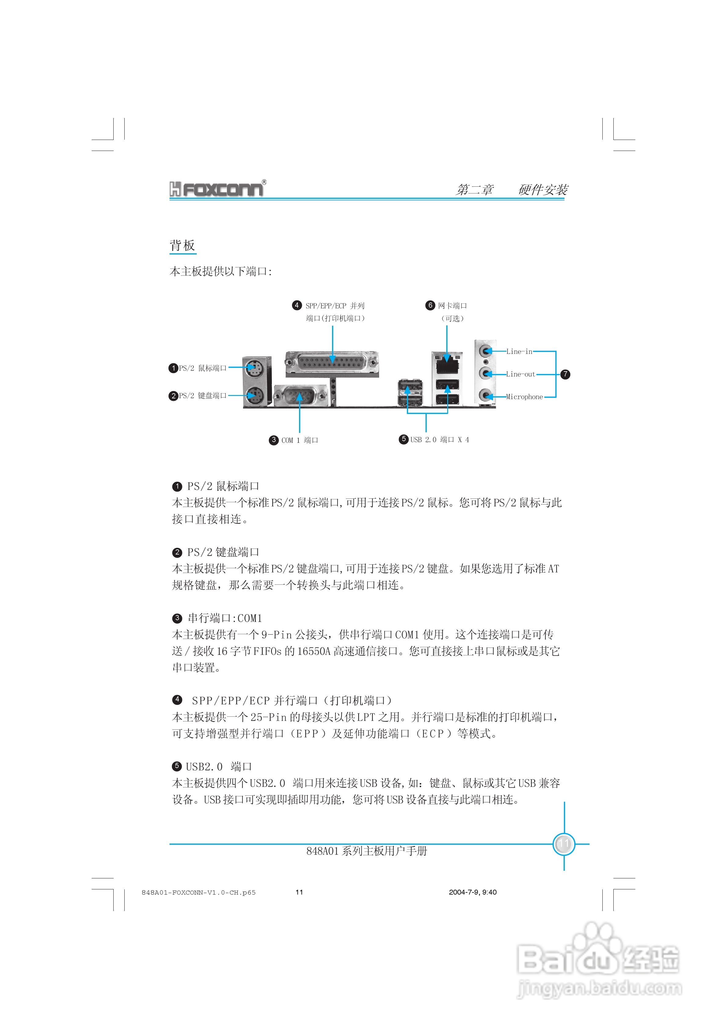 富士康848A01-6LS型主板使用手册:[2]