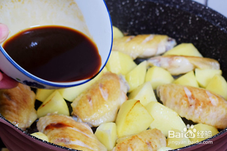 苹果鸡翅的做法
