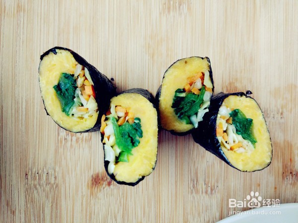 如何制作红薯紫菜卷