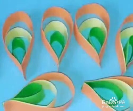 立体八瓣花的制作