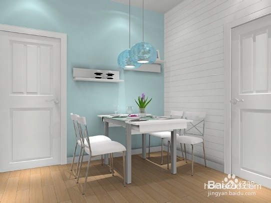 简洁的生活空间设计 餐厅装修效果图