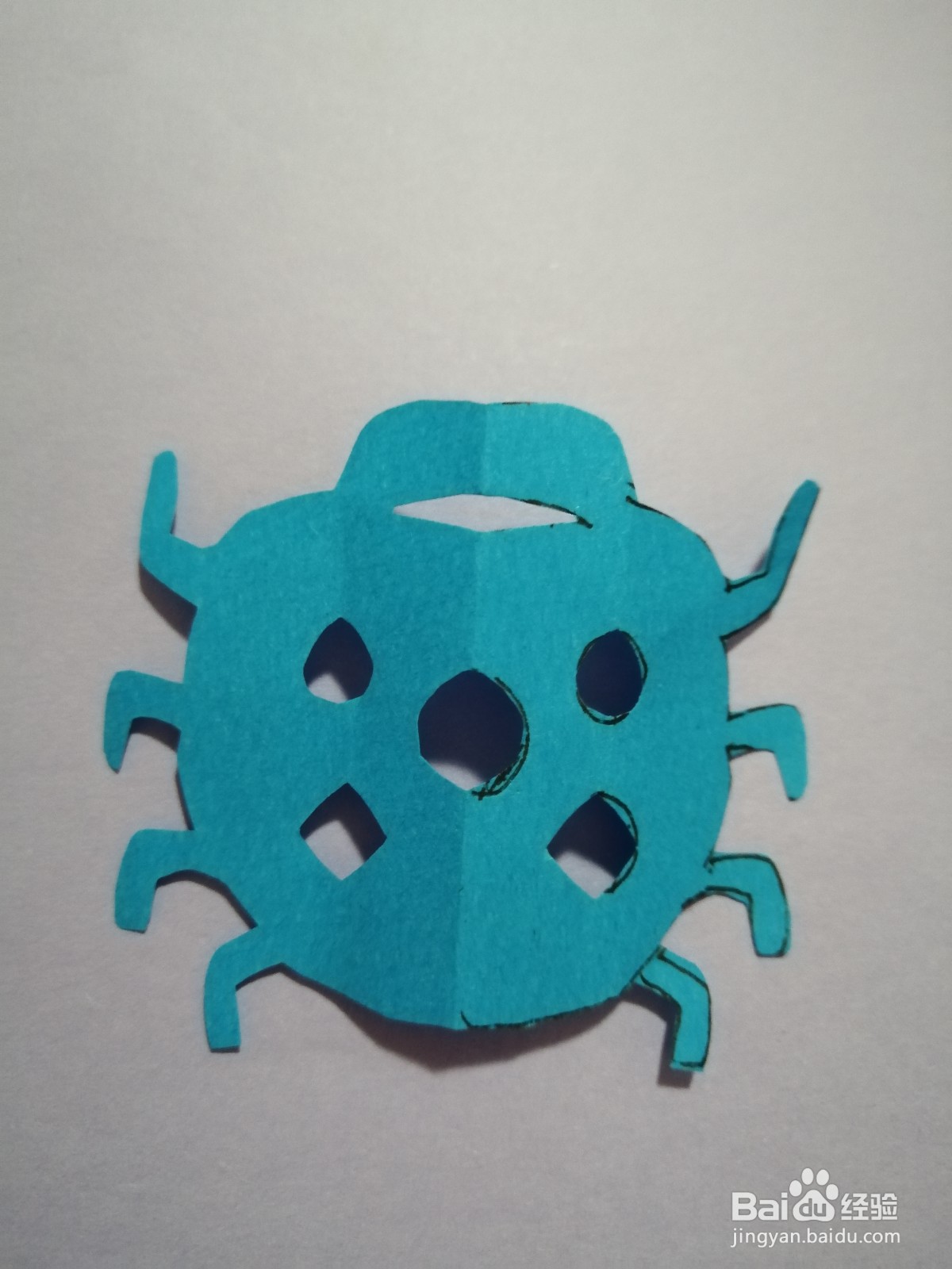 可爱的小瓢虫怎么剪