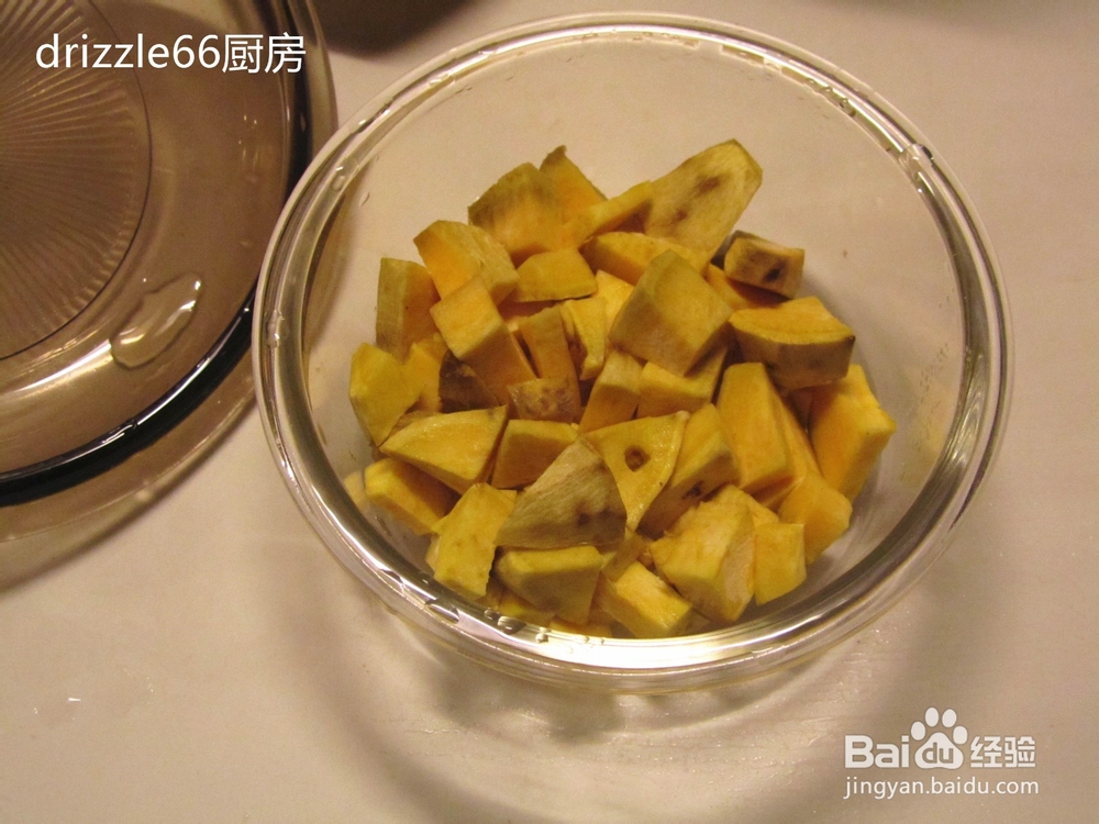 红薯小圆子甜汤——秋冬甜品