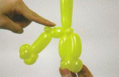 魔法气球造型系列之卡通气球狮子(下)