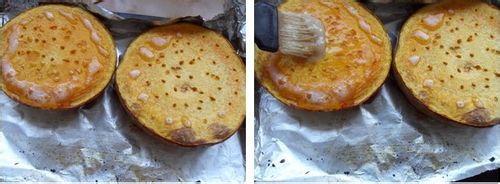 又一道甜蜜蜜——炼乳浇烤南瓜