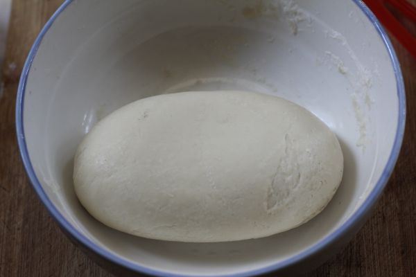 豆酱茄子条拌刀削面