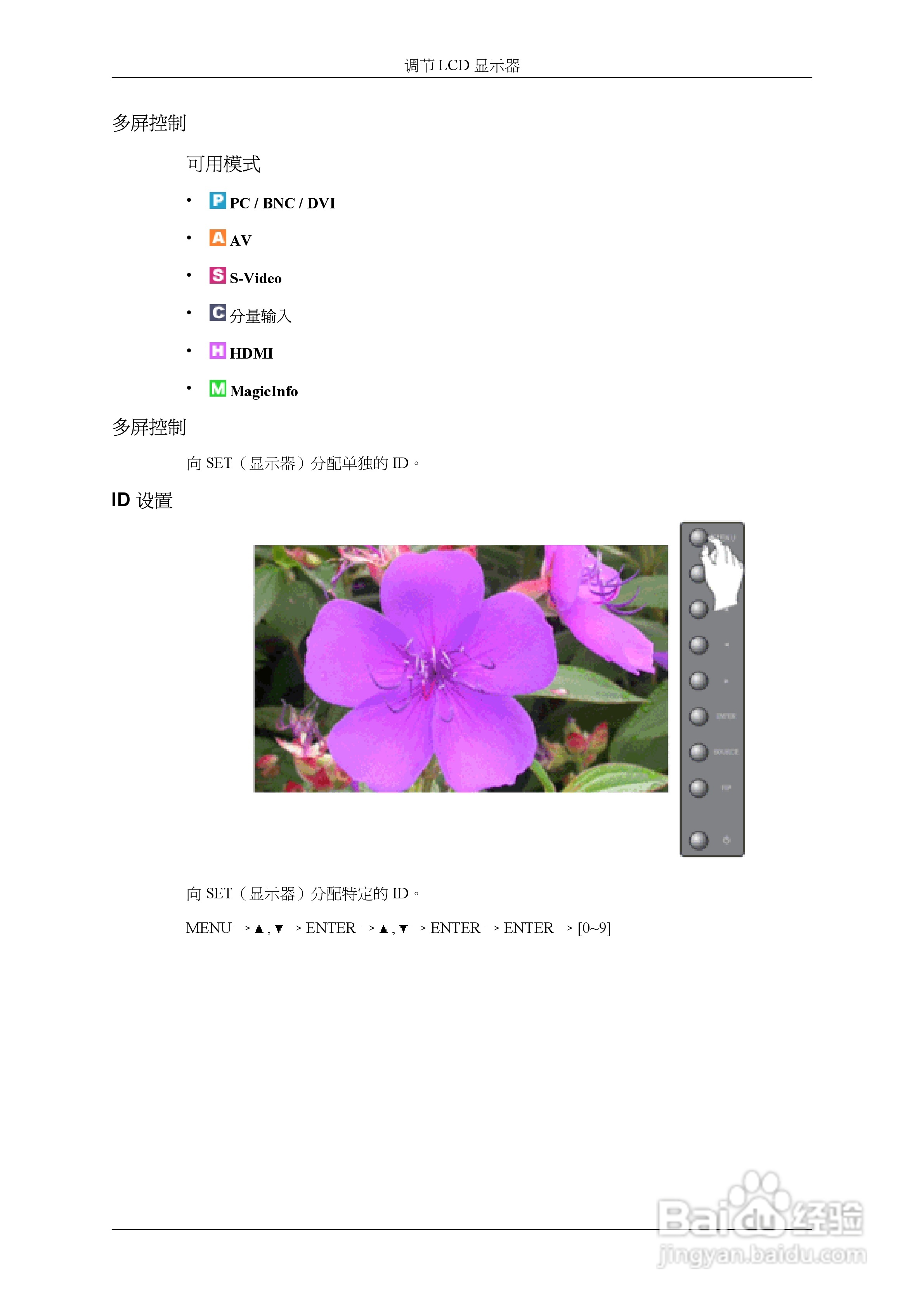 三星460UXn液晶显示器使用说明书:[9]