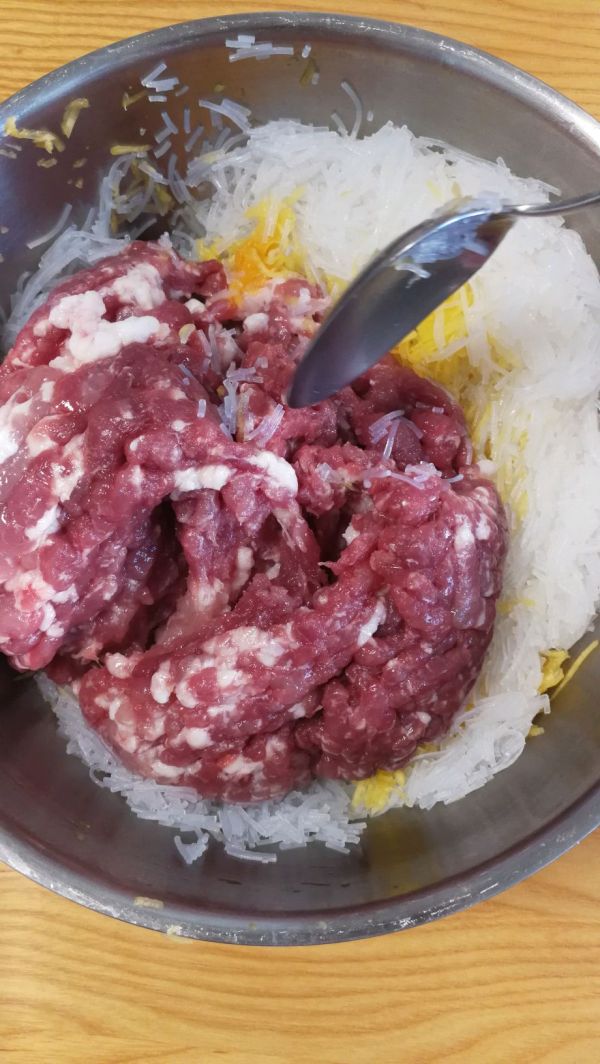 南瓜粉丝煎盒子