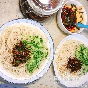超级简单零难度夏日开胃的凉面拌面做法