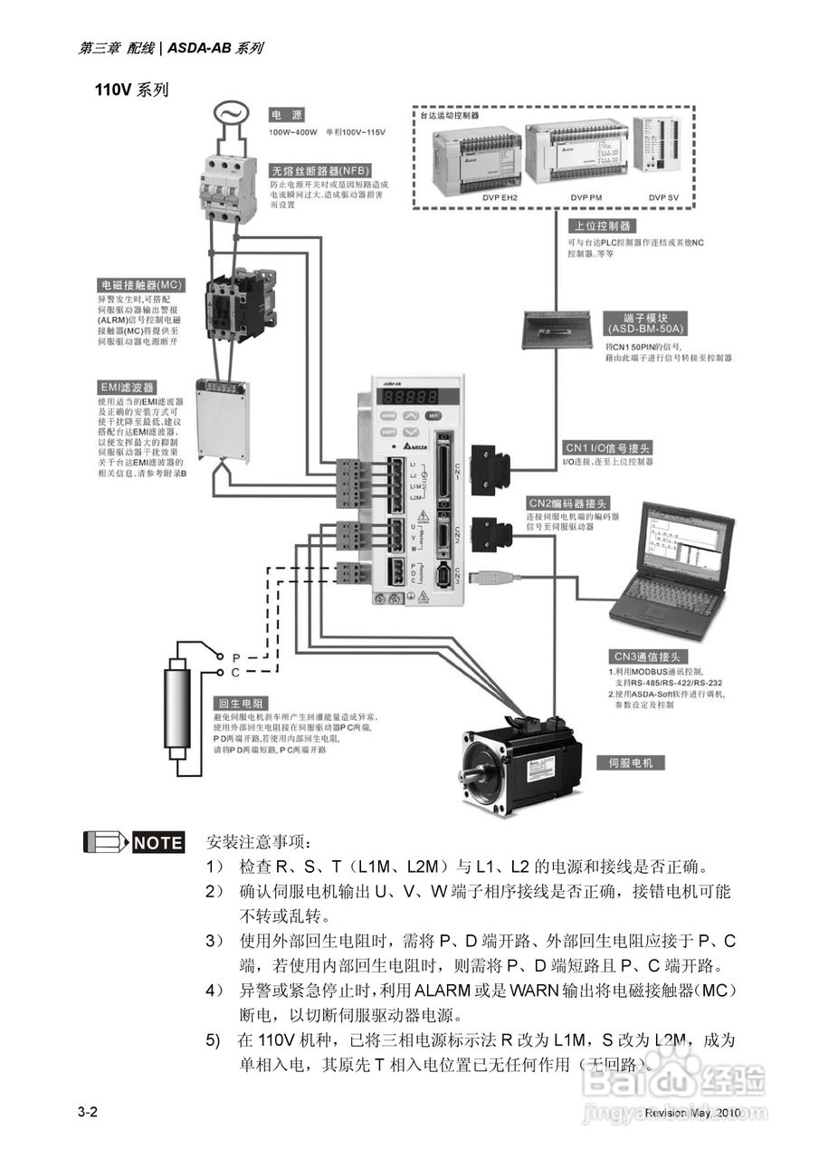 台达ASDA-AB伺服驱动器使用手冊:[4]