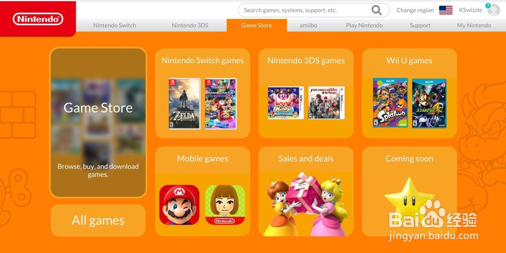 如何兑换Nintendo Switch礼品卡