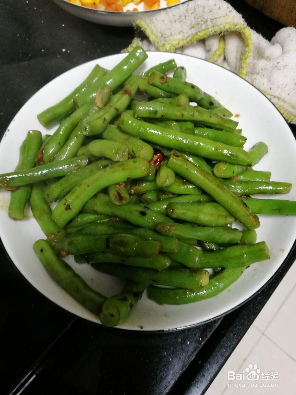 如何快捷做一个四季豆家常菜