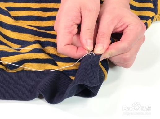 毛衣下摆松了怎么办