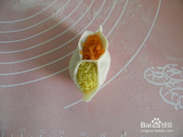 爱心美食——鸳鸯蒸饺