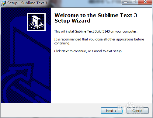 sublimeText3的安装