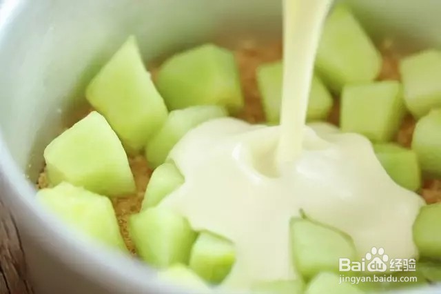 香瓜慕斯怎么做